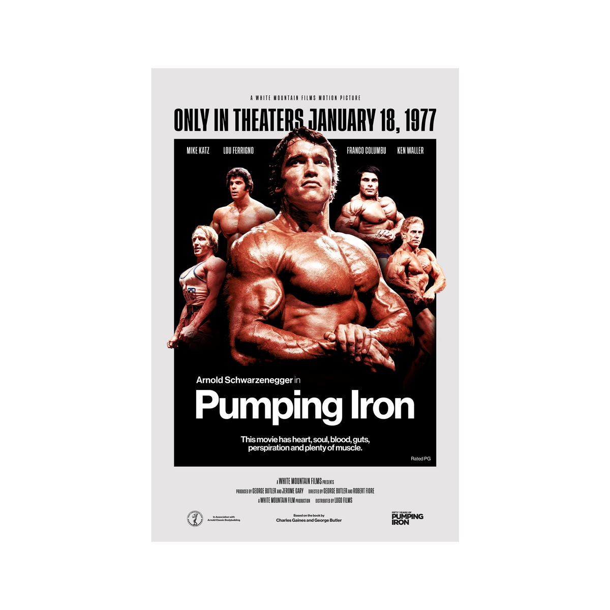 Pumping Iron 50 Poster